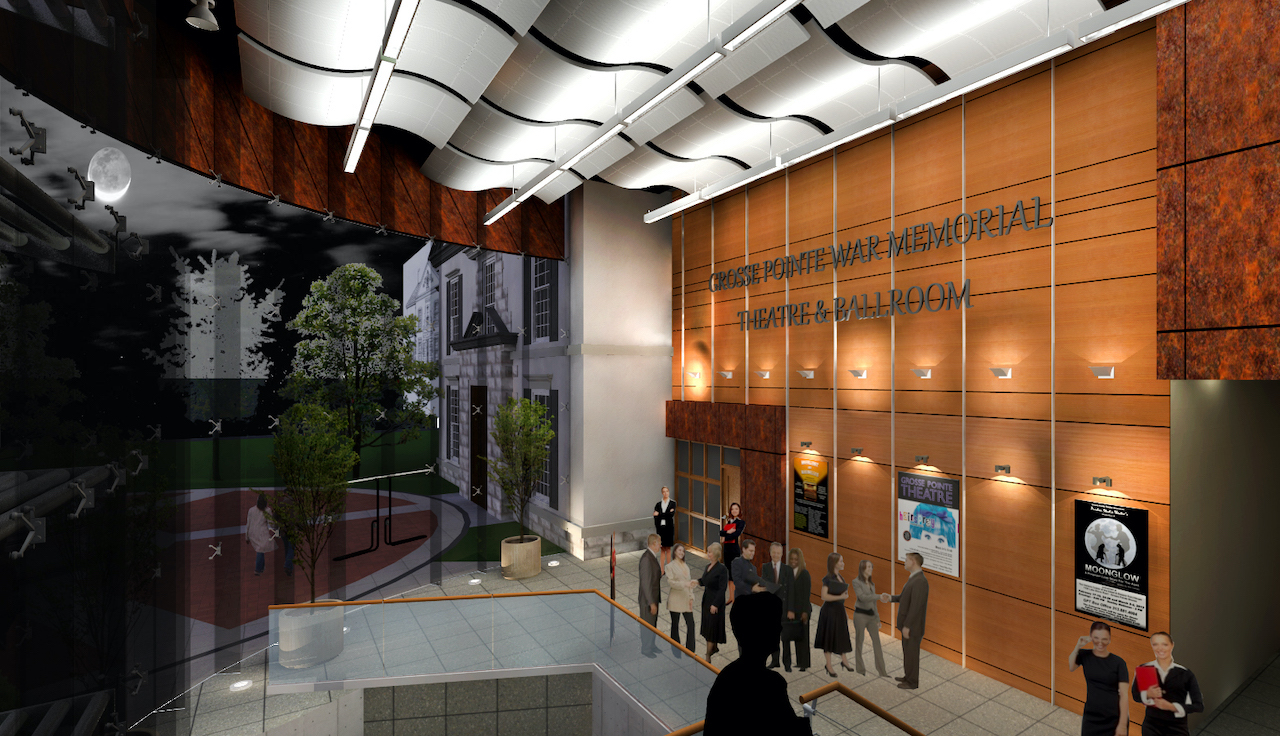 Grosse pointe war memorial stucky vitale architects inc 