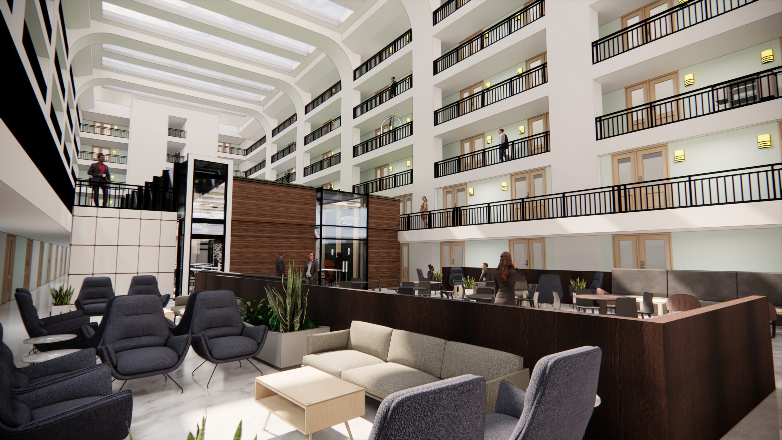 Double Tree Atrium